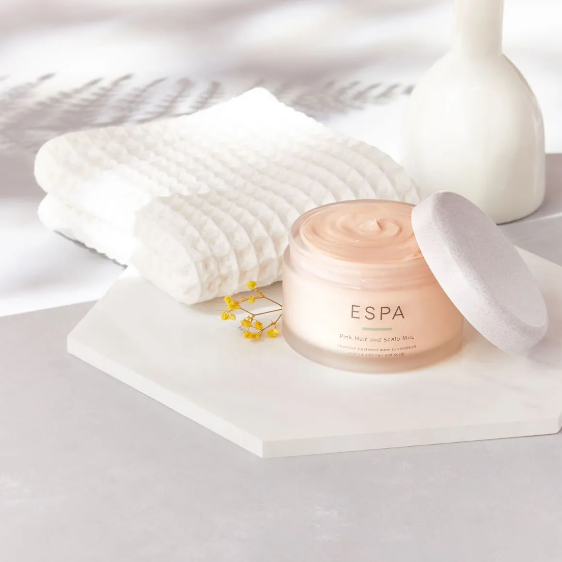 ESPA Pink Hair & Scalp Mud Jar