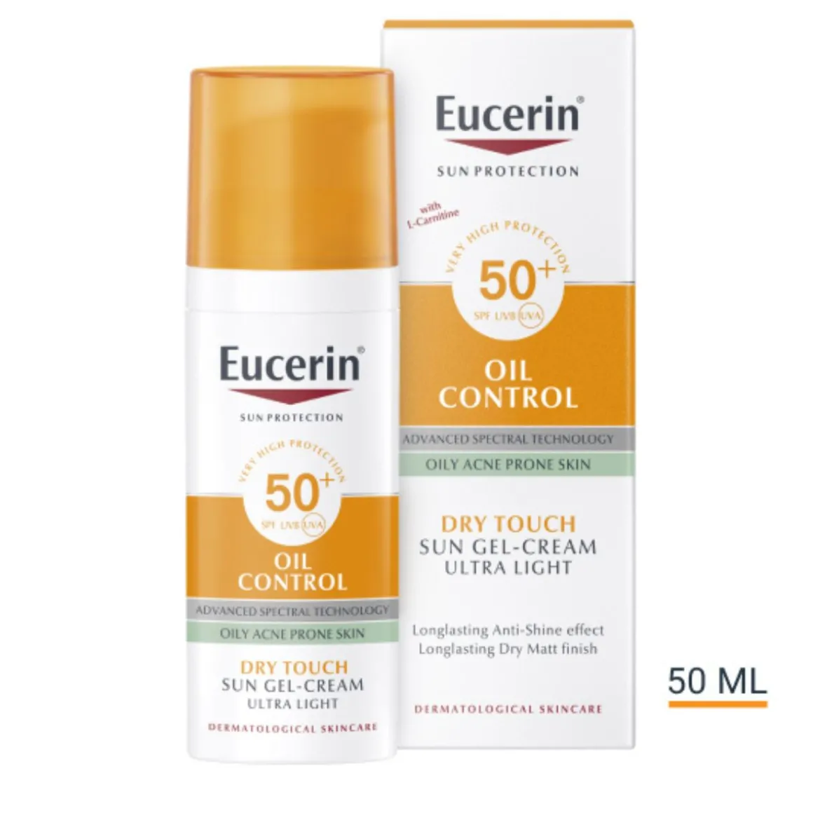 Eucerin Sun Face Oil Control Dry Touch Gel SPF50