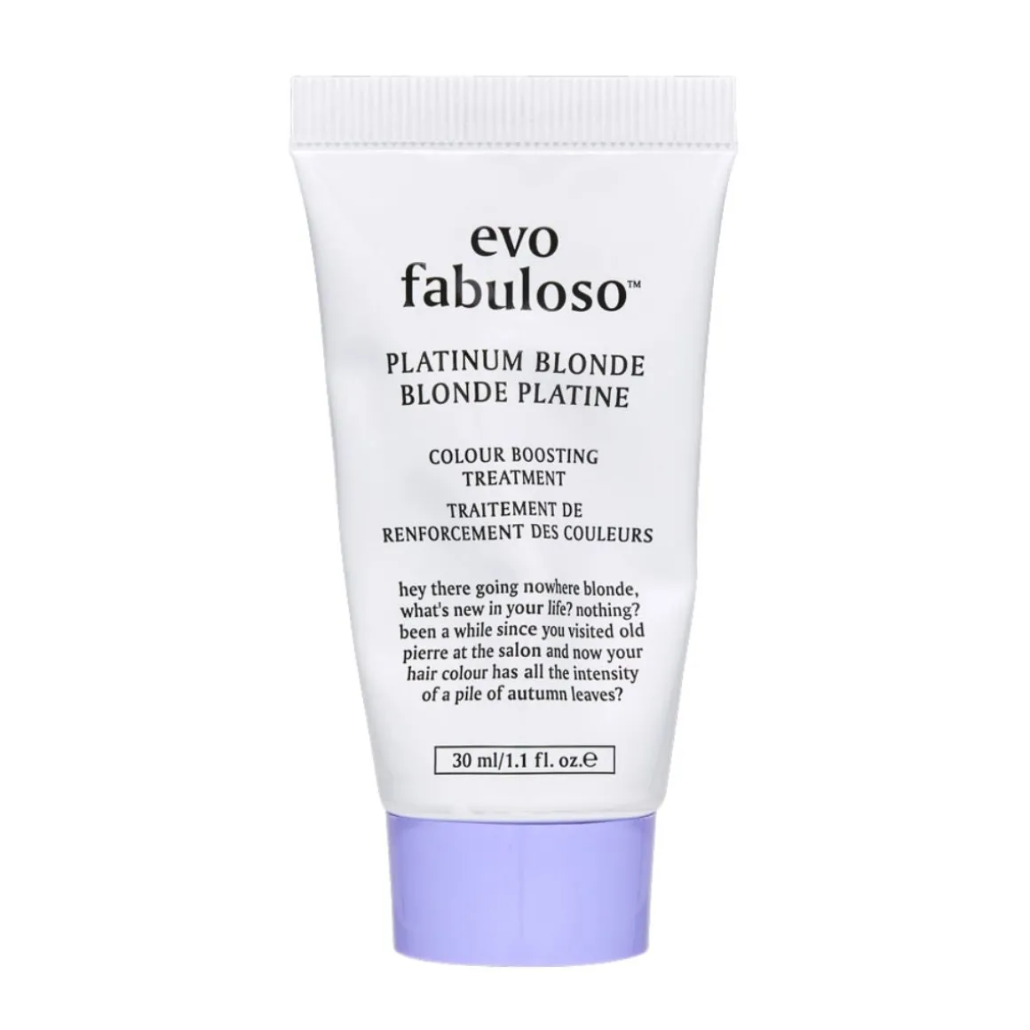 Evo Platinum Blonde Colour Boosting Conditioner - Travel Size