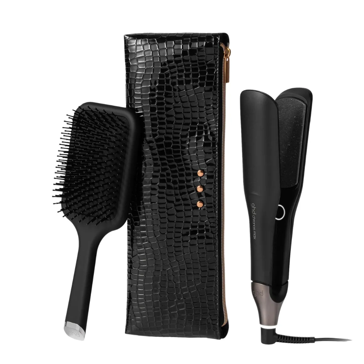 Ghd Chronos Max Styler Gift Set with Paddle Brush & Bag