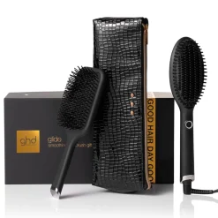 Ghd Glide Hot Brush Gift Set with Paddle Brush & Bag