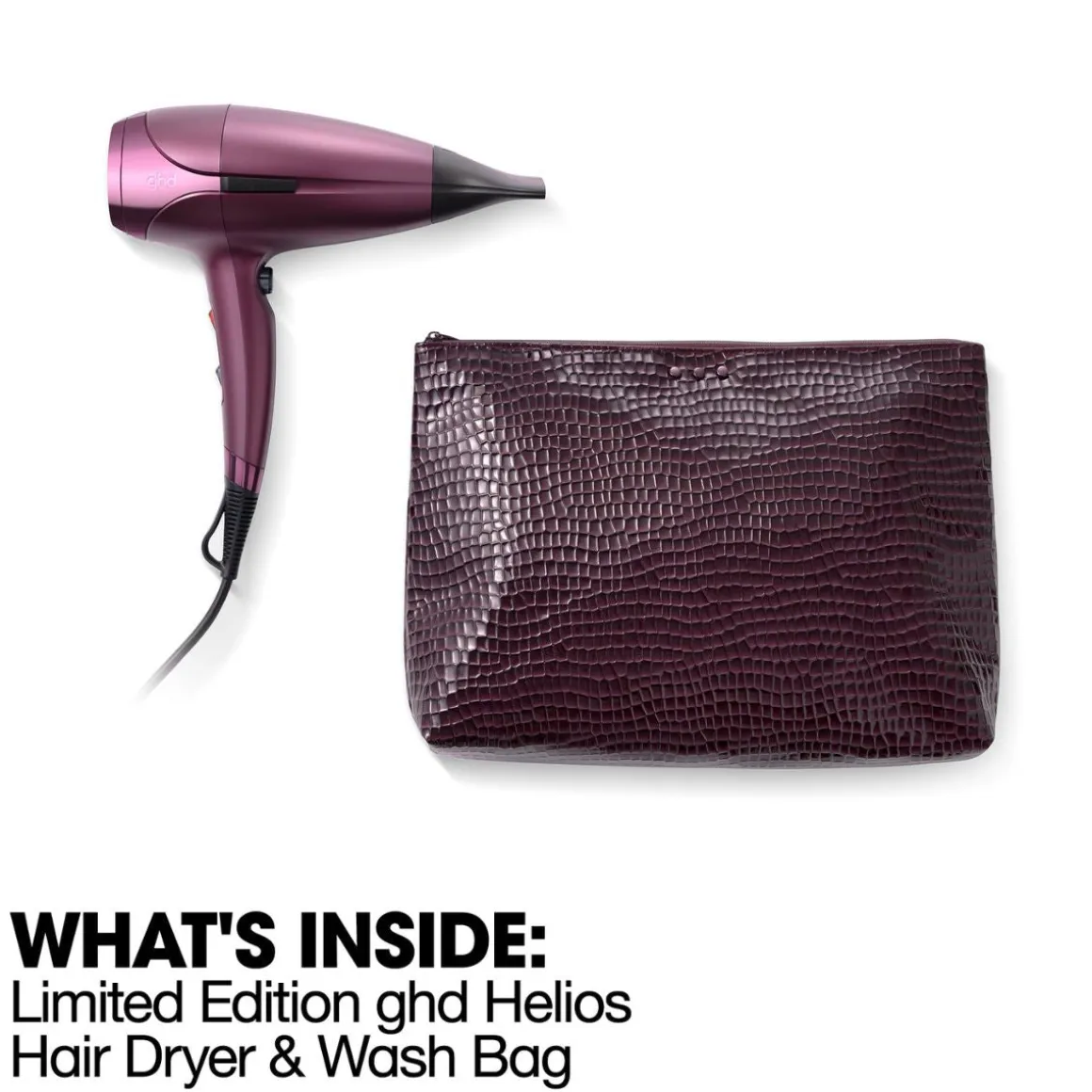Ghd Helios Hairdryer in Cherry