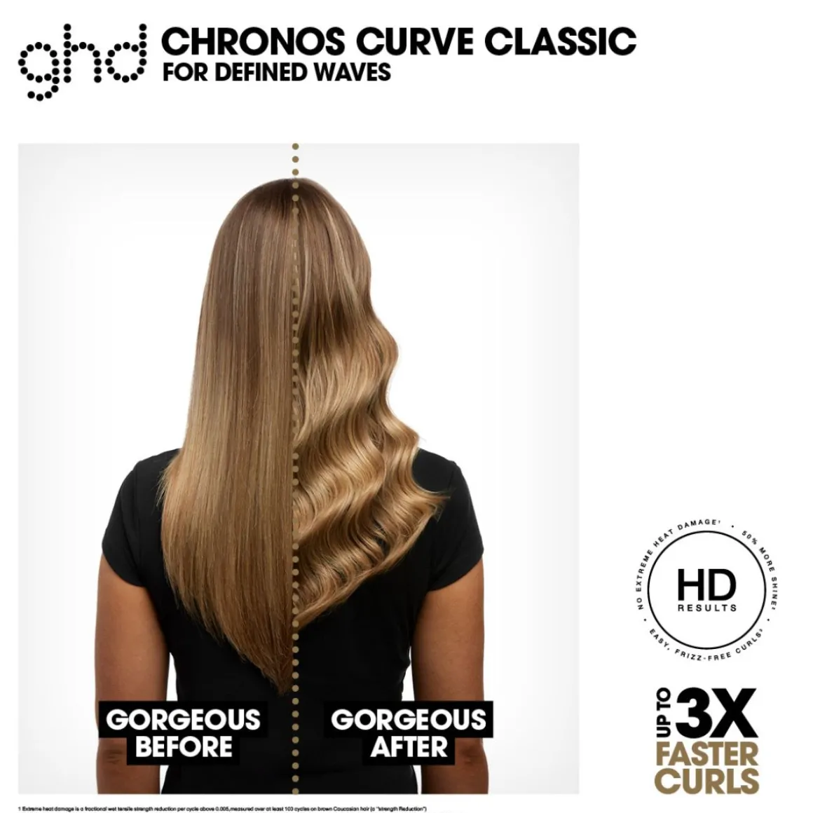 Ghd NEW Chronos Curve Classic Tong- 26mm Hair Curler
