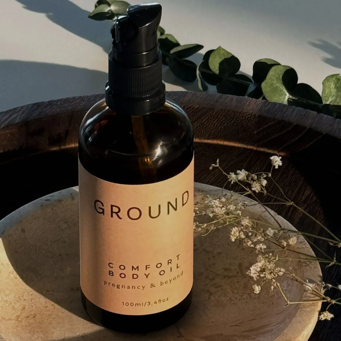 GROUND Comfort Body Oil (Pregnancy)
