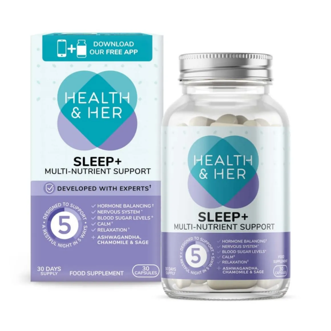 Health & Her Sleep Aid Supplement.