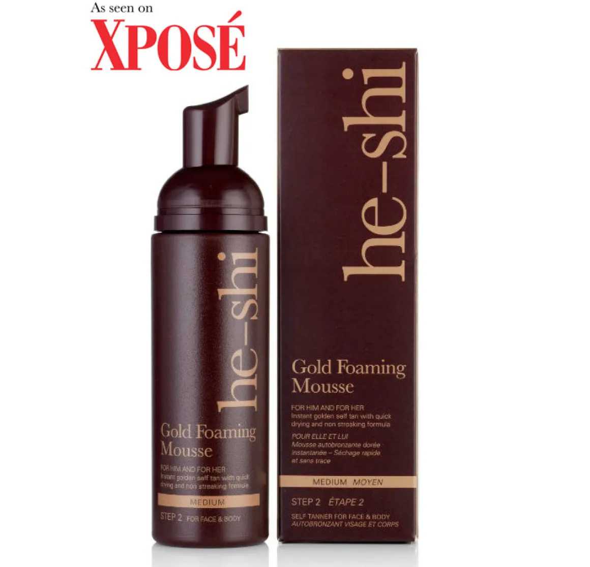 He-Shi Gold Foaming Mousse