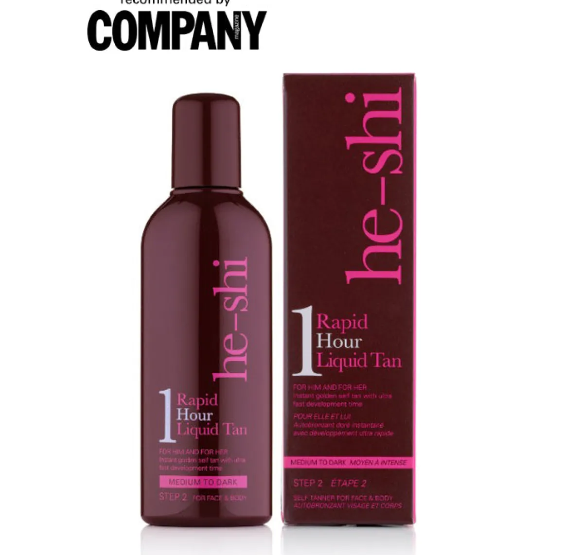 He-Shi Rapid Hour Tan 150ml