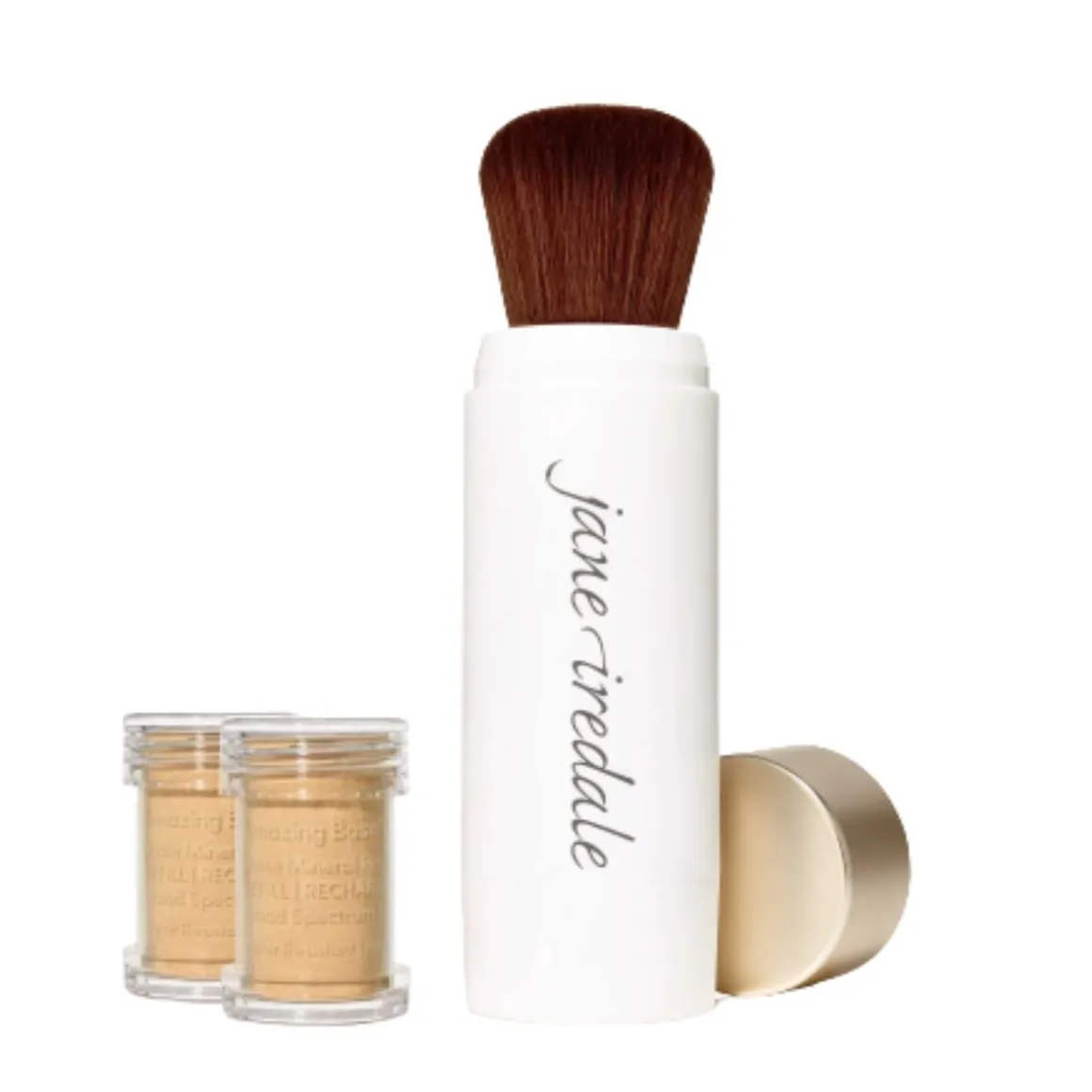Jane Iredale Amazing Base Loose Mineral Powder Refillable Brush SPF 20.