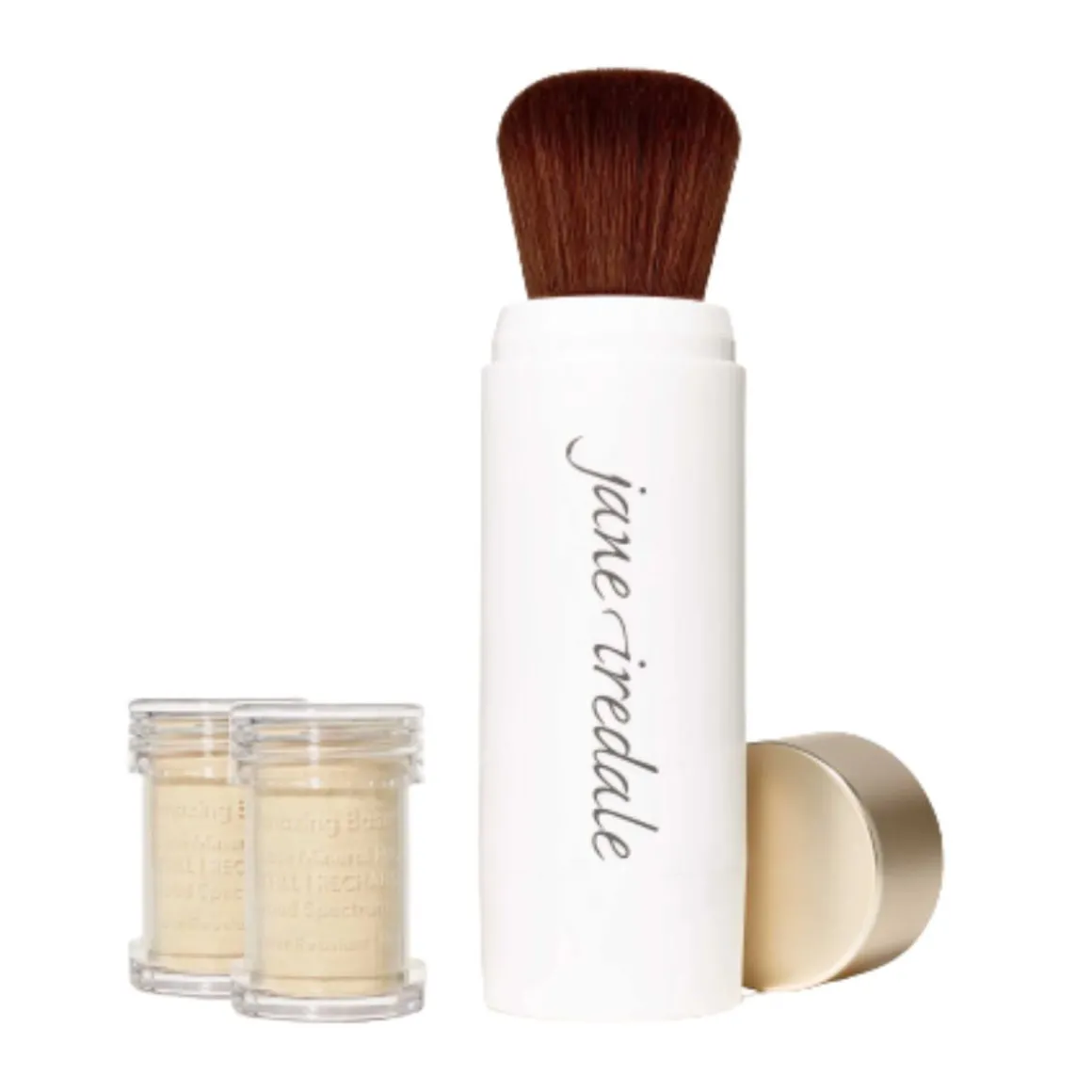 Jane Iredale Amazing Base Loose Mineral Powder Refillable Brush SPF 20.