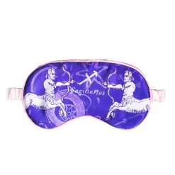 Jessica Russell Flint Sagittarius  Silk Eye Mask