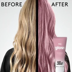 Josh Wood Colour Semi-Permanent Hair Gloss - Pink