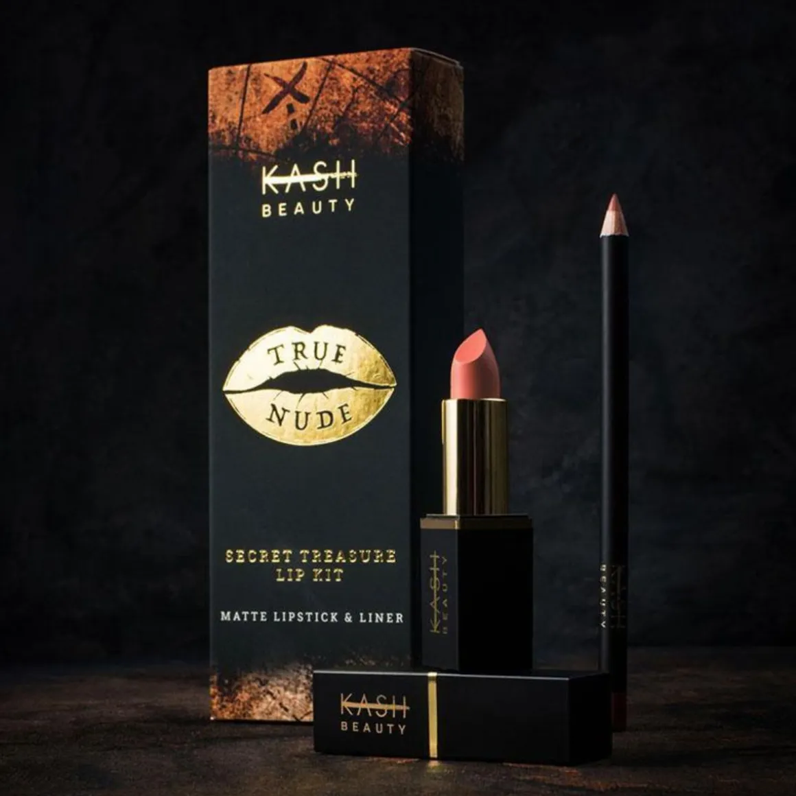 Kash Beauty Secret Treasure Lip Kit True Nude