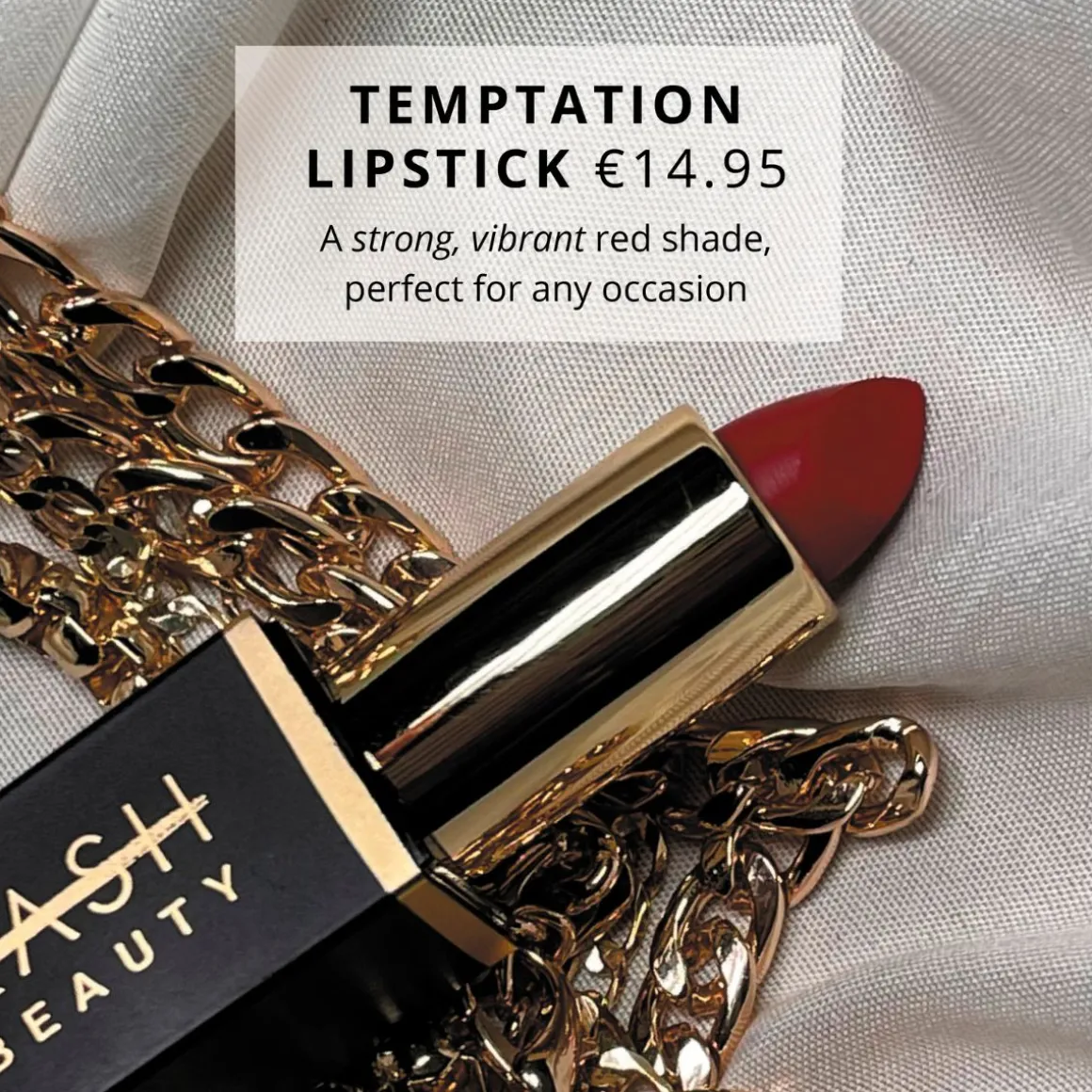 Kash Beauty Temptation Lipstick