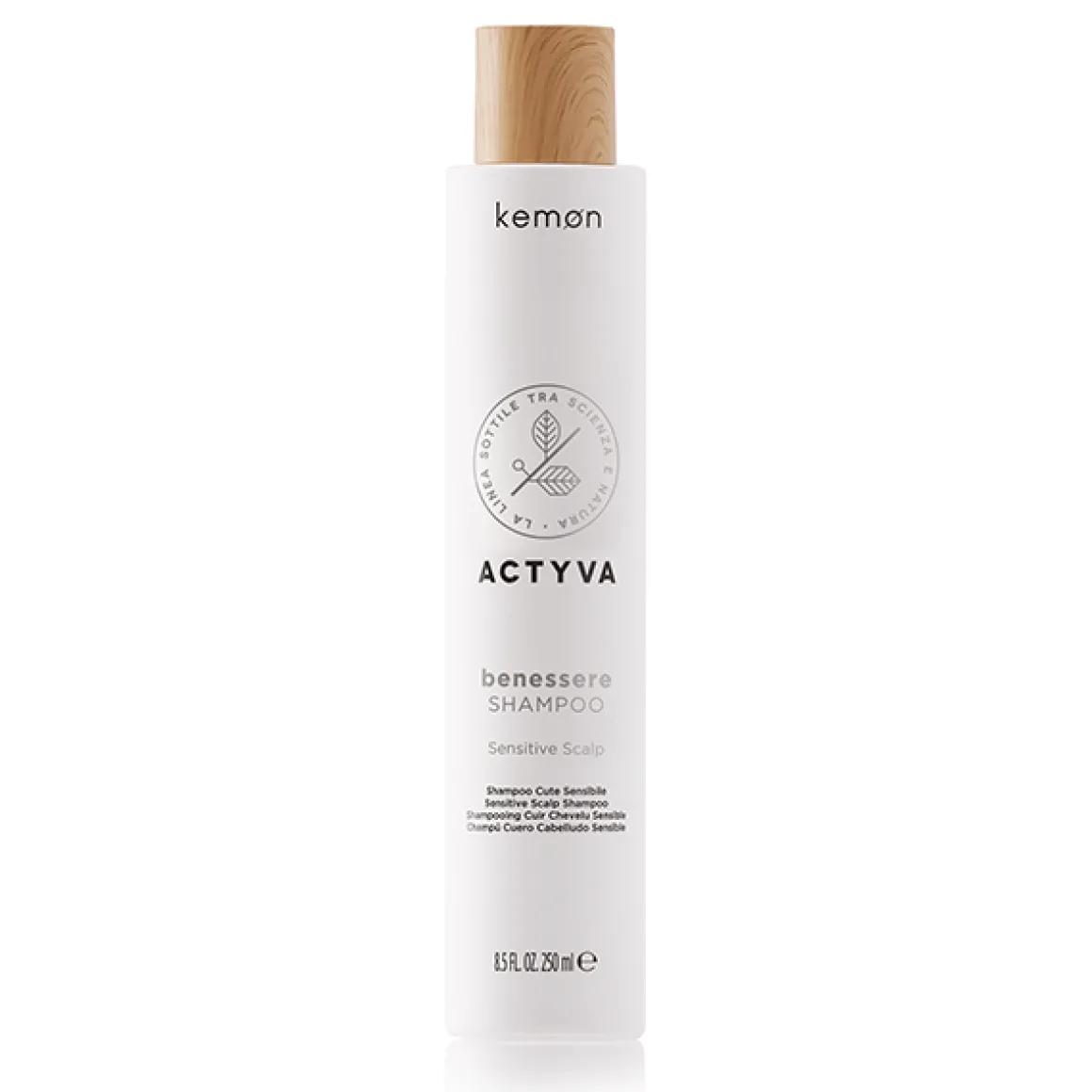 Kemon Actyva Benessere Shampoo.