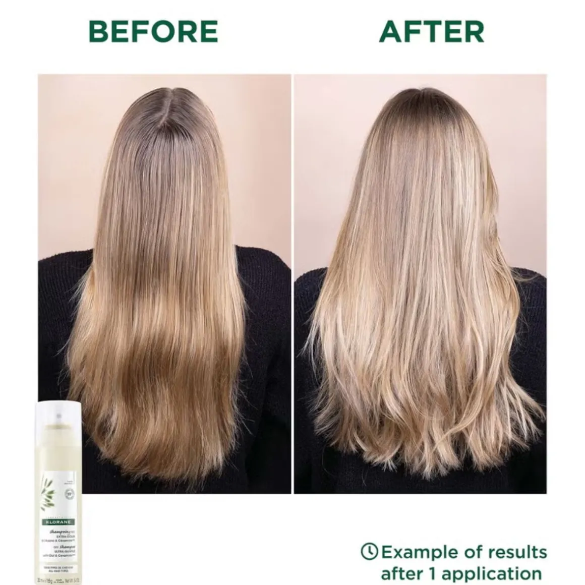 Klorane Oat Milk Dry Shampoo Spray 250ml