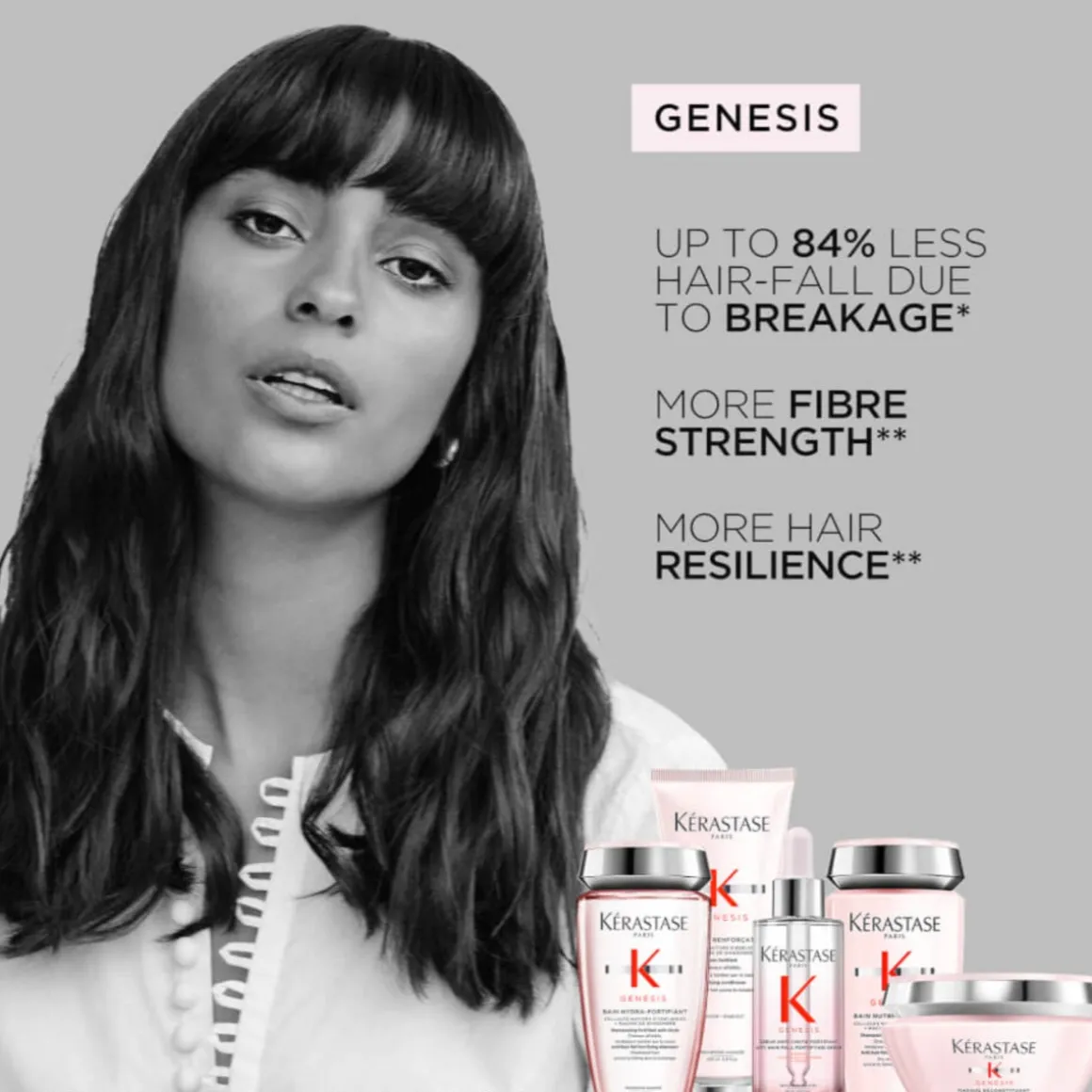 Kérastase Genesis Ampoules Cure Anti-Chute Fortifiantes.