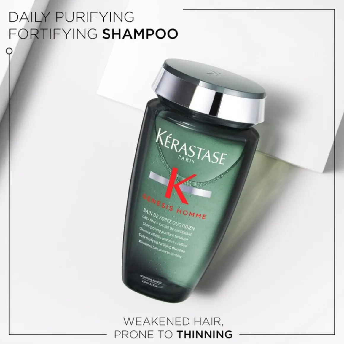 Kérastase Genesis Homme Daily Purifying Fortifying Shampoo