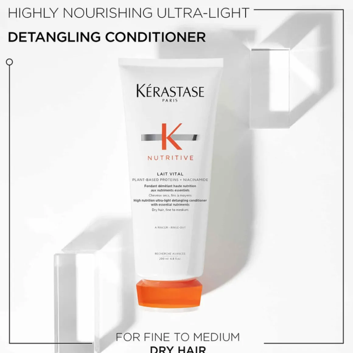 Kérastase Nutritive Lait Vital Ultra-Light Conditioner For Dry, Fine To Medium Hair