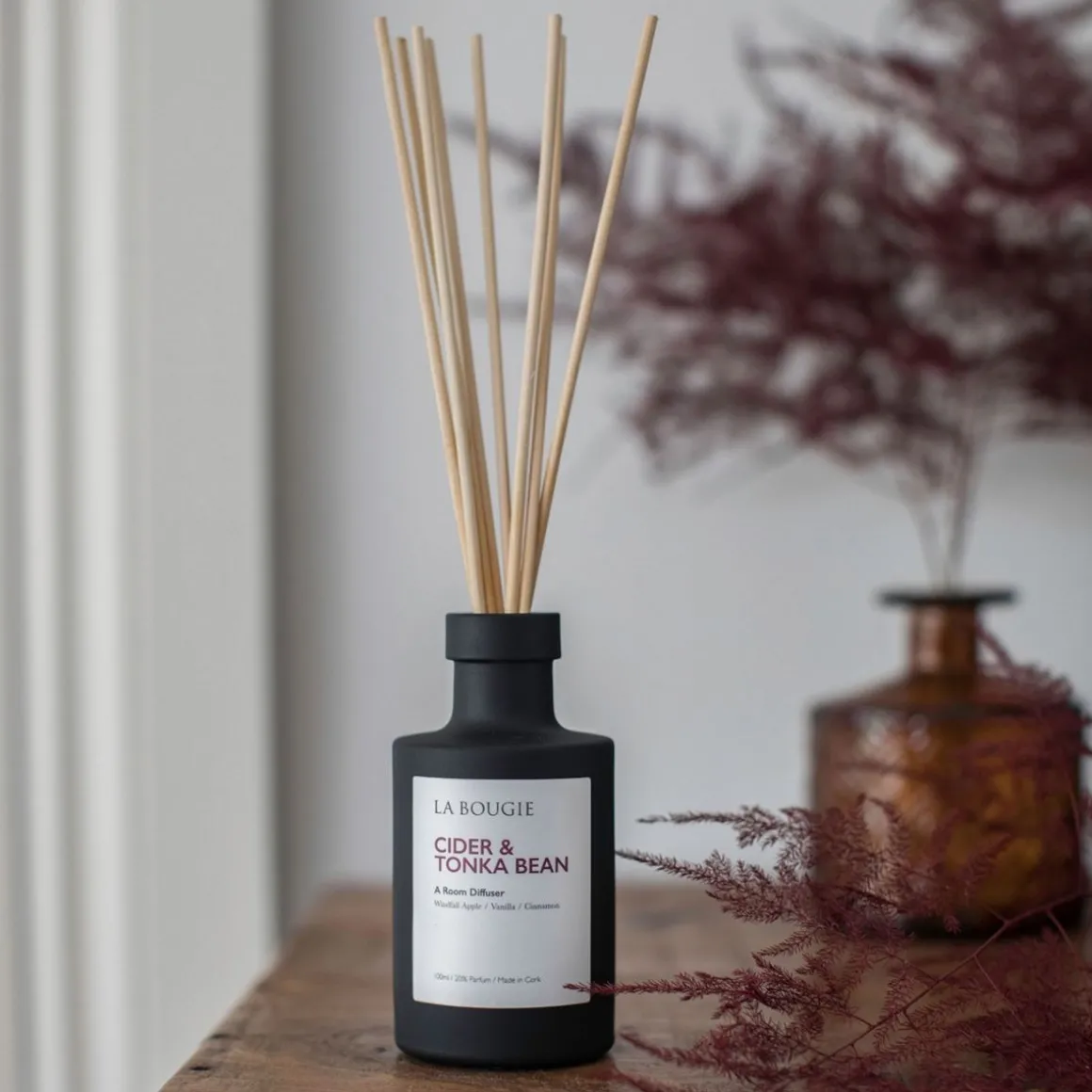 La Bougie Cider & Tonka Bean Diffuser