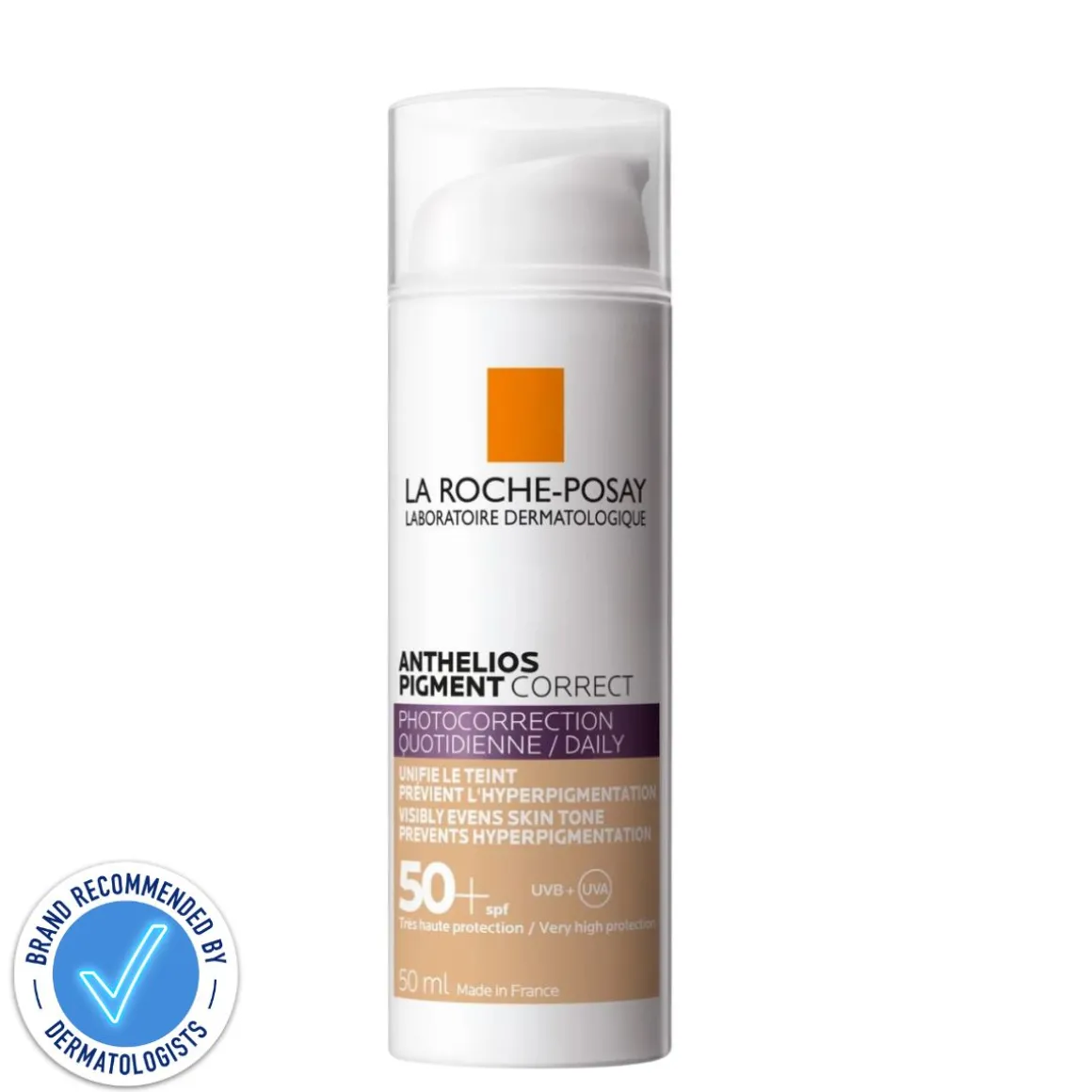 La Roche Posay Anthelios Pigment Correct Sun Cream SPF50-Light