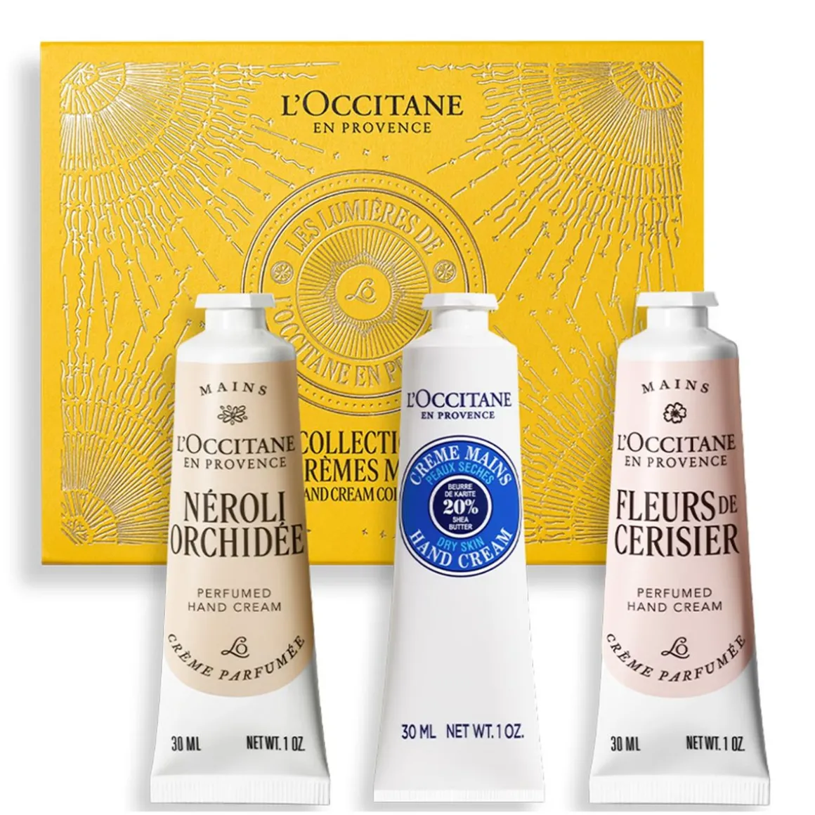 L'Occitane Hand Cream Trio set