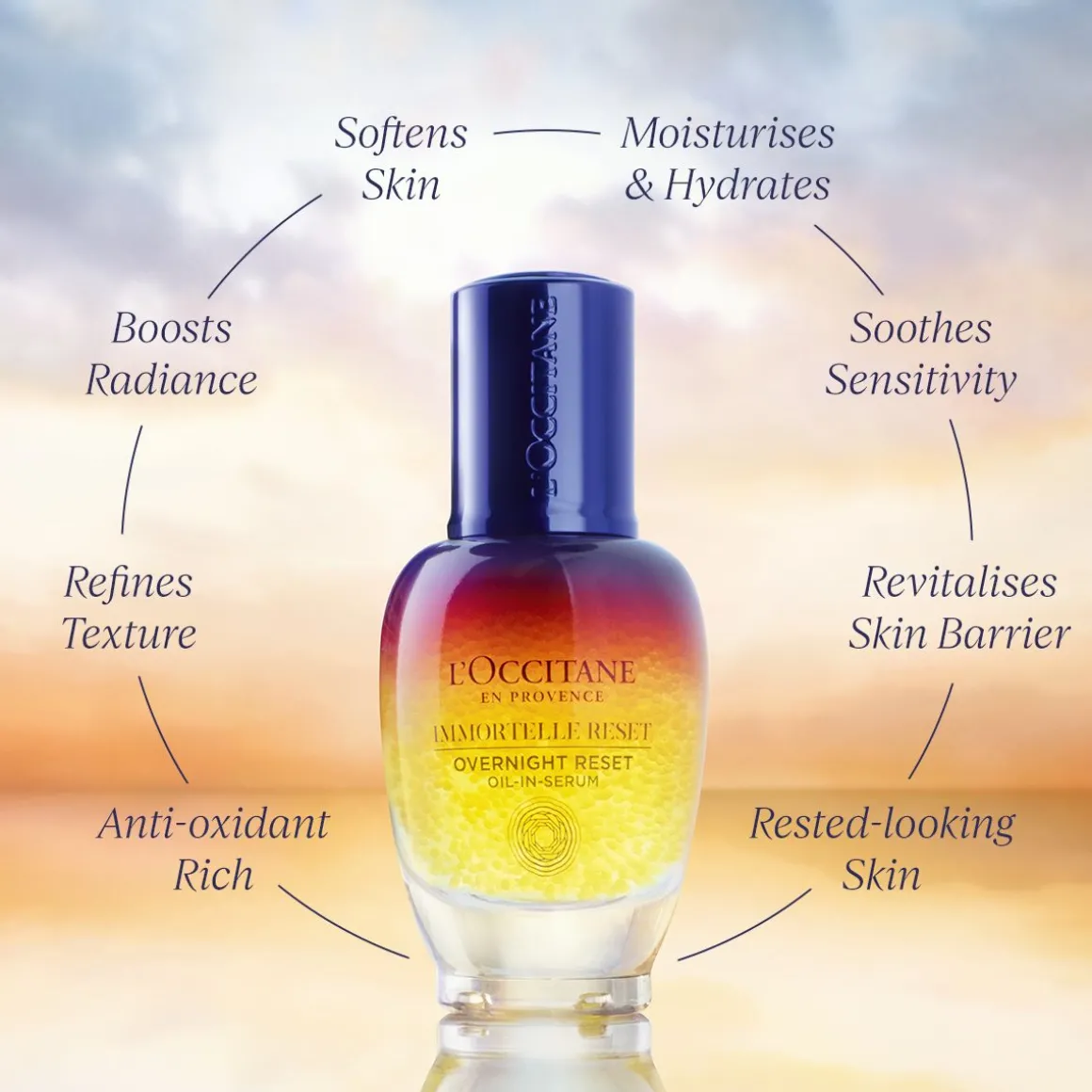 L'Occitane Immortelle Overnight Reset Serum