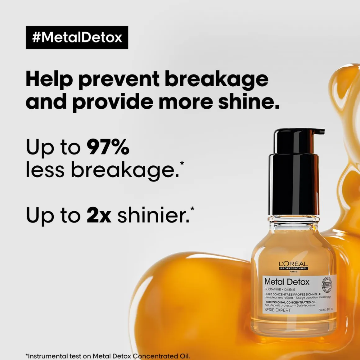 L'Oréal Professionnel Metal Detox Anti-deposit Protector Concentrated Oil