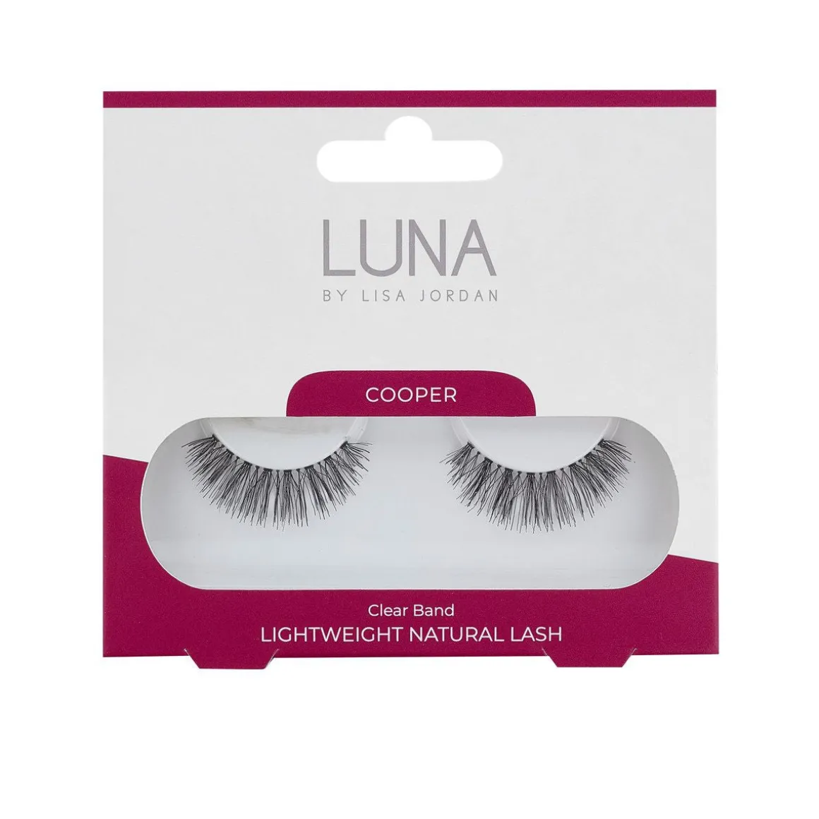 Luna by Lisa Jordan False Eyelashes - Cooper.