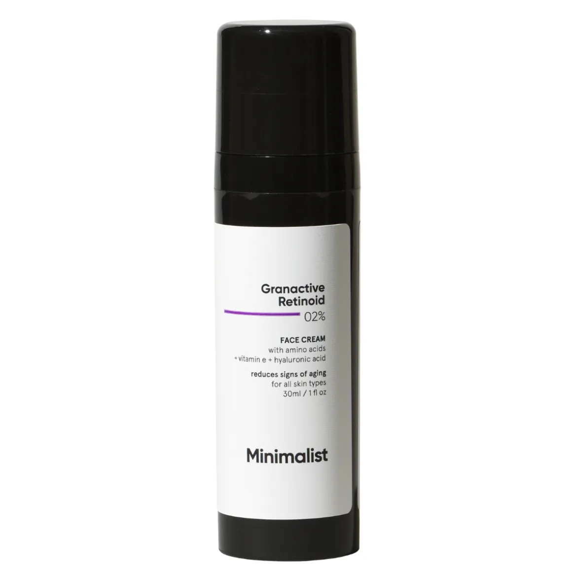Minimalist Granactive Retinoid 02% Face Cream