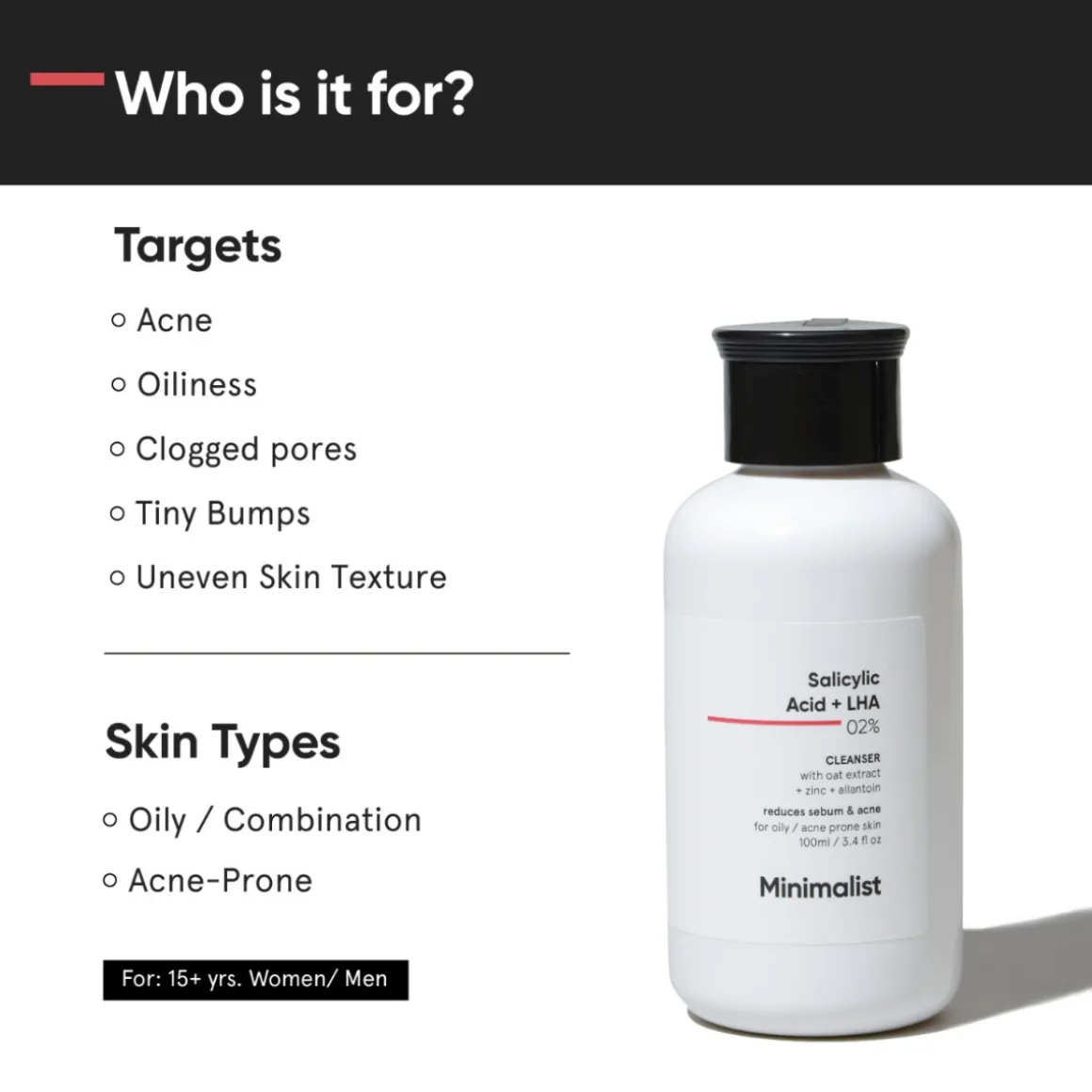 Minimalist Salicylic Acid 2% Cleanser