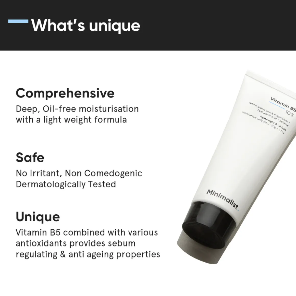 Minimalist Vitamin B5 10% Moisturizer