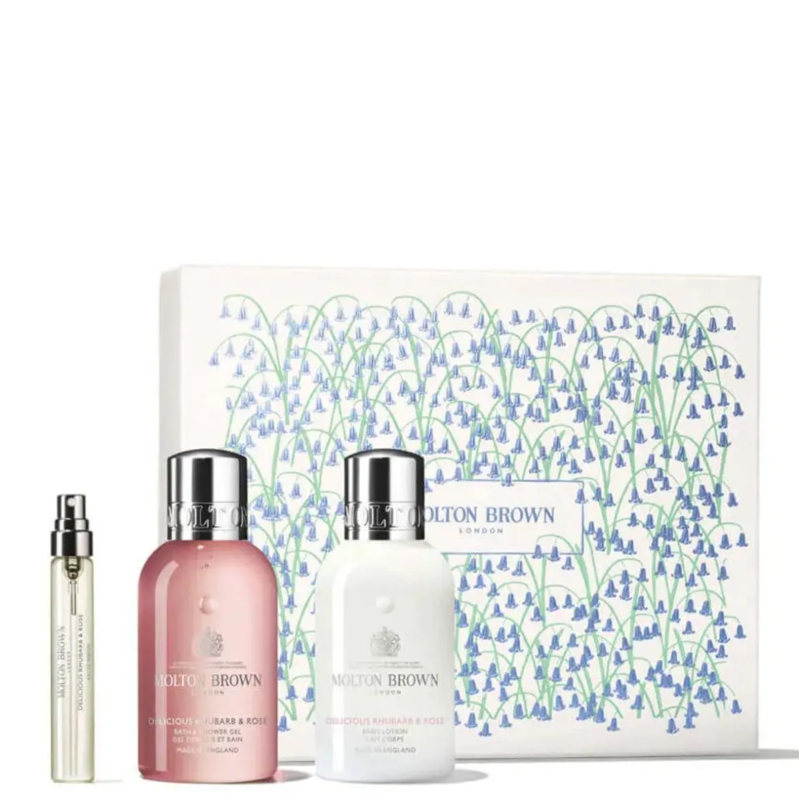 Molton Brown Delicious Rhubarb & Rose Travel Gift Set