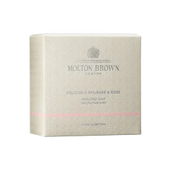 Molton Brown Delicious Rhubarb & Rose Perfumed Soap.
