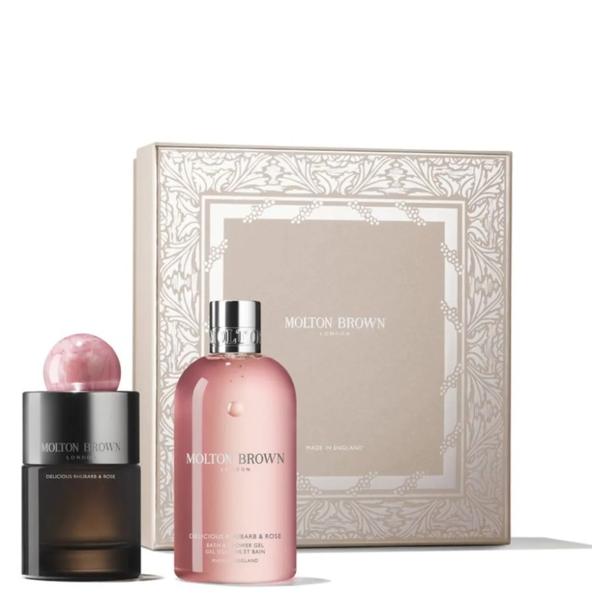 Molton Brown Delicious Rhubarb & Rose Fragrance Gift Set
