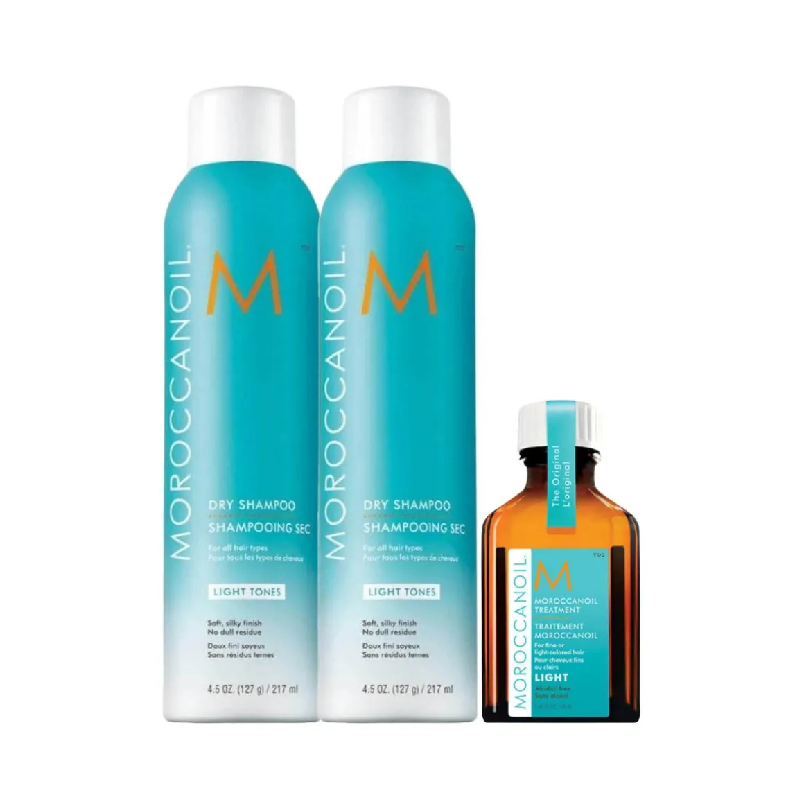 Moroccanoil Dry Shampoo Light Tones Bundle.
