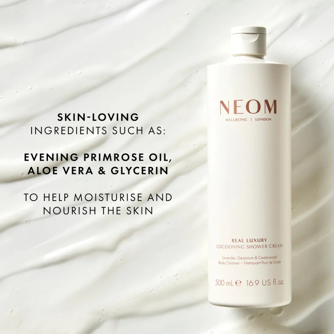 Neom Real Luxury Cocooning Shower Cream 500ml