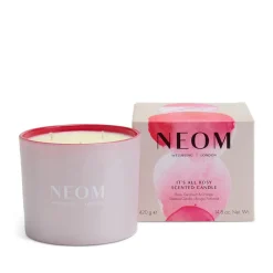 Neom Wellbeing It's All Rosy 3 Wick Candle