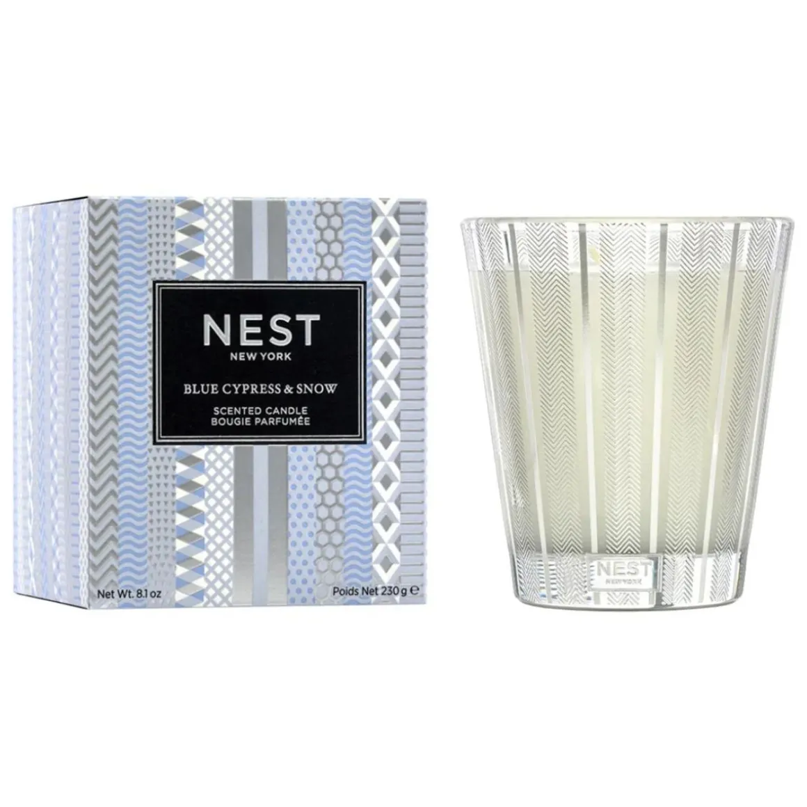 Nest New York Blue Cypress & Snow Classic Candle