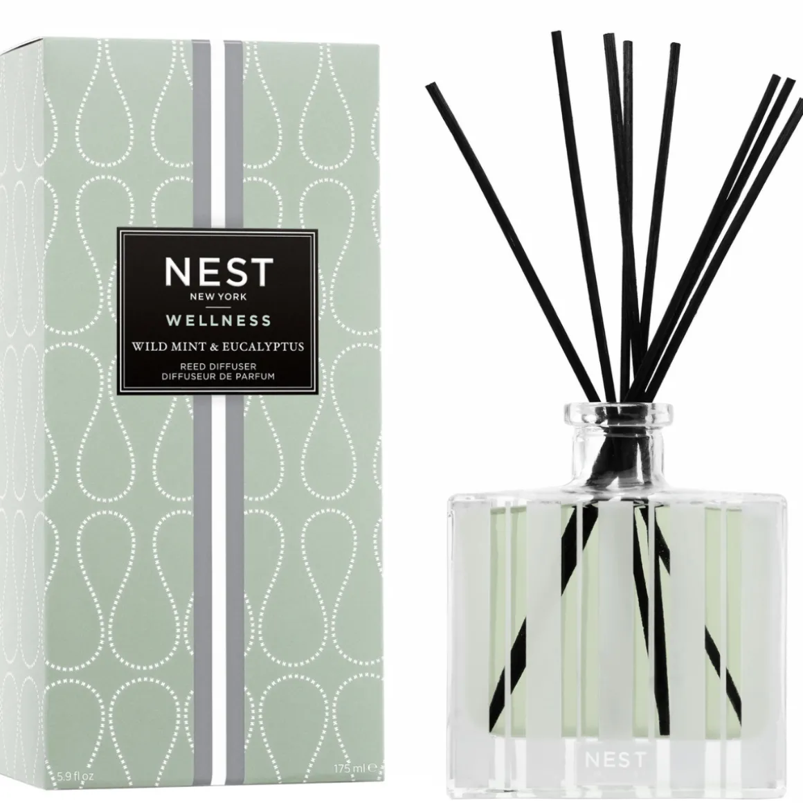 Nest New York Wild Mint & Eucalyptus Reed Diffuser