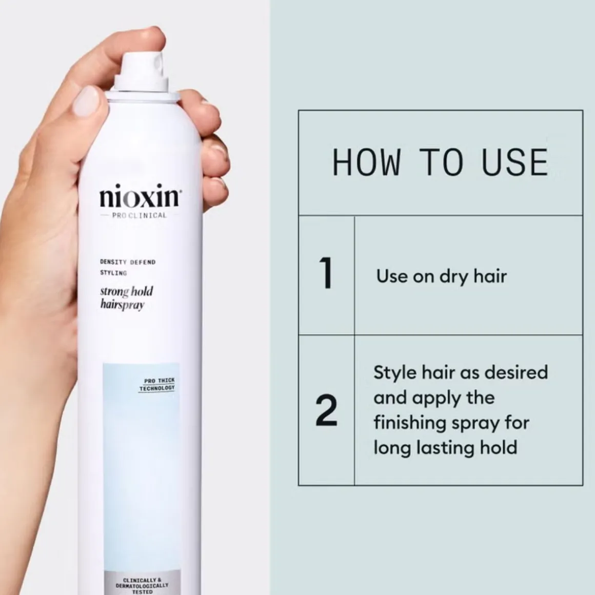 Nioxin Strong Hold Hairspray 300ml