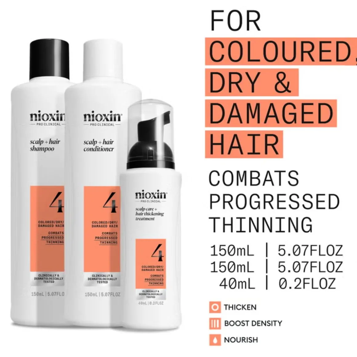 Nioxin Systems Trial Kit 4 100ml