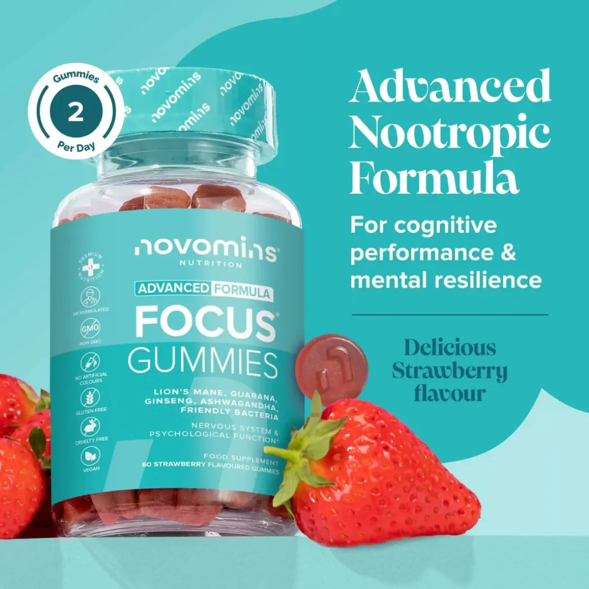 Novomins Focus Gummies
