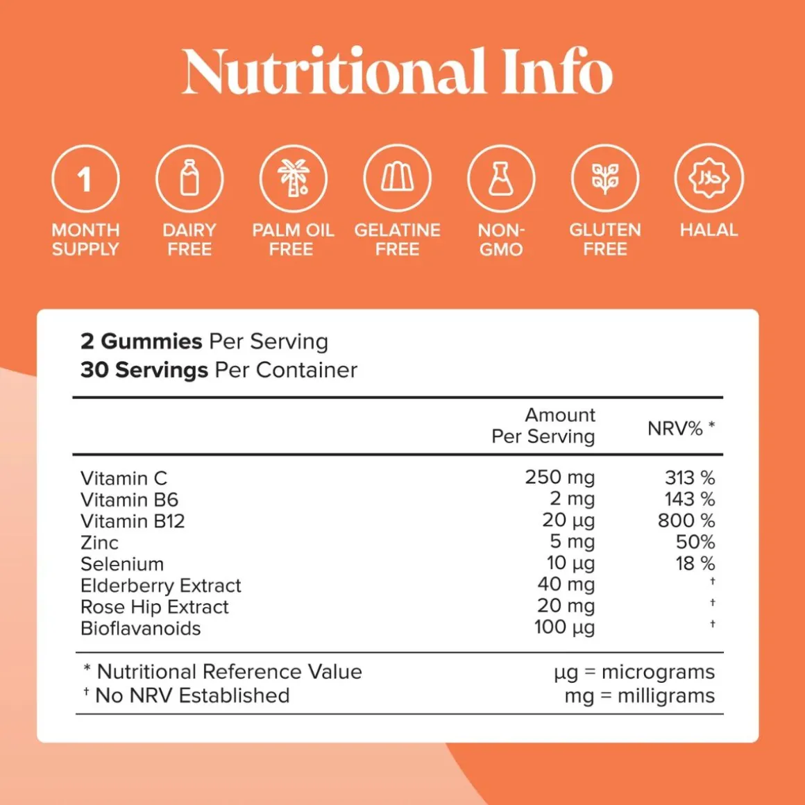 Novomins Vitamin C Sugar-Free Gummies