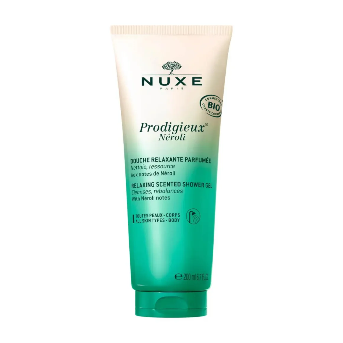 NUXE Prodigieux® Neroli Relaxing Shower Gel 200ml
