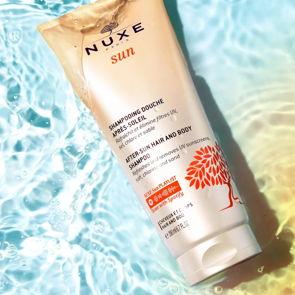 Nuxe Sun After-Sun Hair & Body Shampoo 200ml