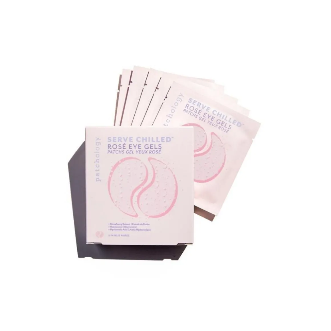 Patchology Rosé All Day Eye Gels 5 Pack