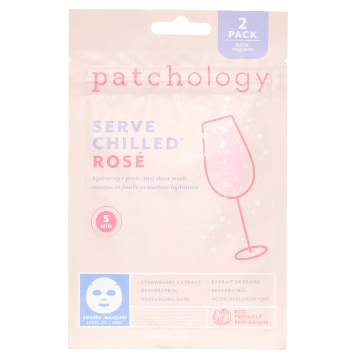 Patchology Rose All Day Sheet Mask 2-Pack