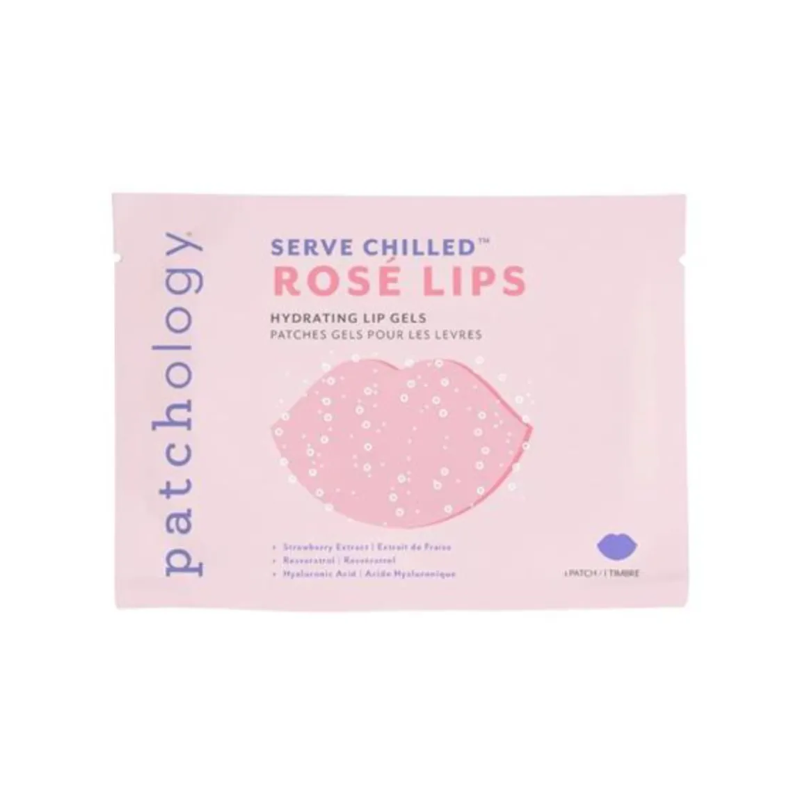 Patchology Serve Chilled Rosé Lip Gel Single