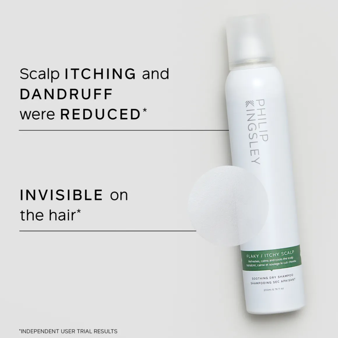 Philip Kingsley Flaky/Itchy Scalp Dry Shampoo 200ml.