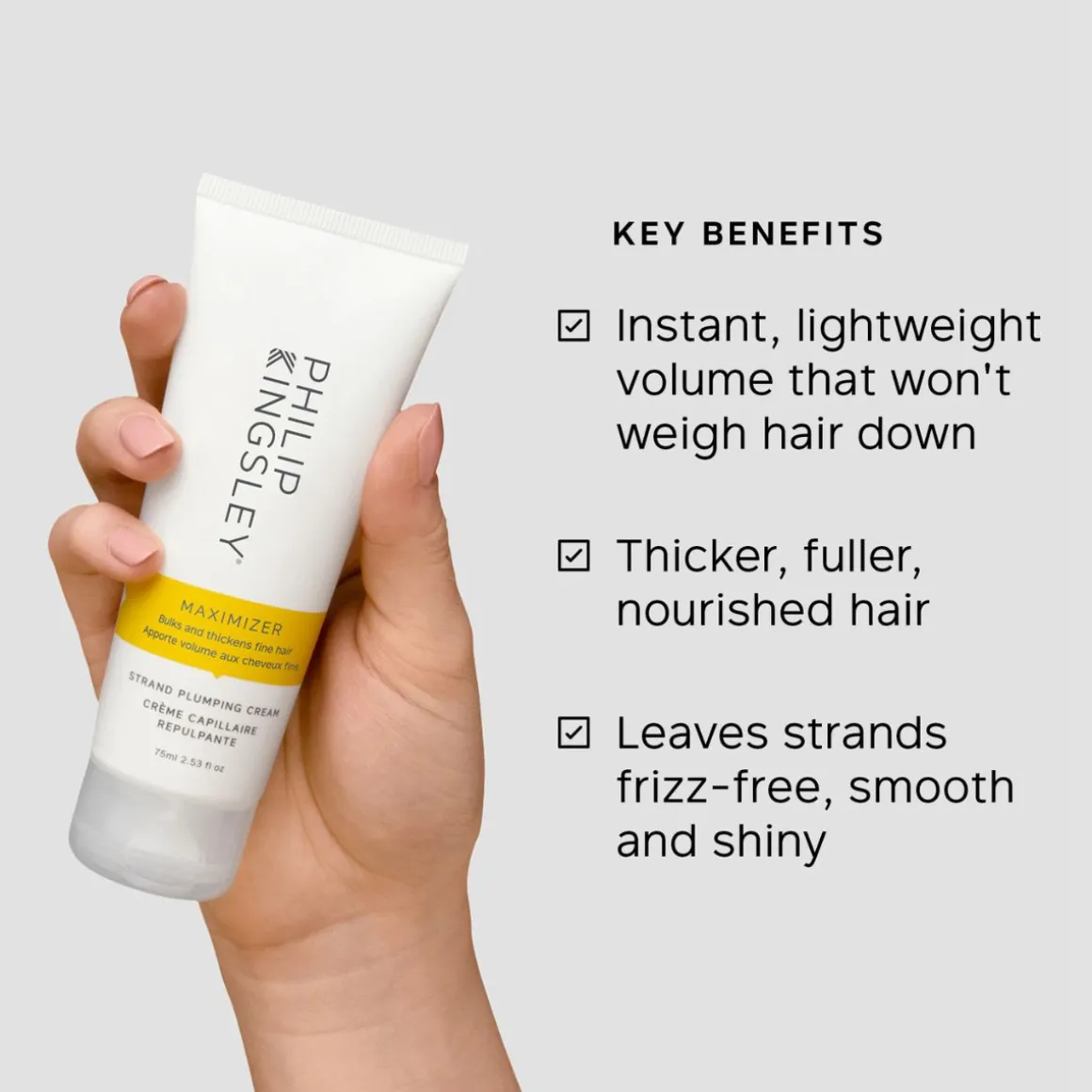 Philip Kingsley Maximizer Strand Plumping Cream 75ml.